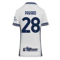 Maglie da calcio Inter Milan Benjamin Pavard #28 Seconda Maglia Femminile 2024-25 Manica Corta